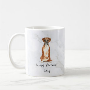 Boxer Dog Personalised Mug