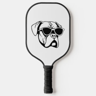 Boxer Dog Pickleball Paddle