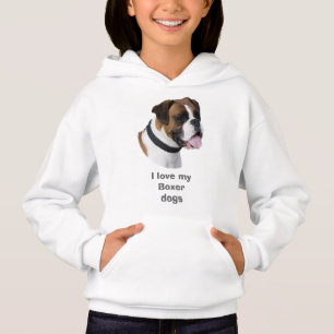 Boxer dog portrait photo