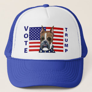 Boxer Dog Portrait Trucker Hat