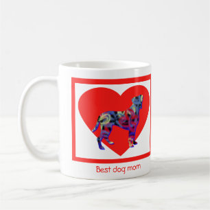 Boxer Dog Red Valentine’s Day Heart Coffee Mug