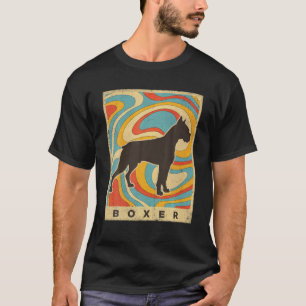 Boxer Dog Retro Vintage T-Shirt