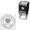 Boxer Dog Return Address Stamp Self-Inking