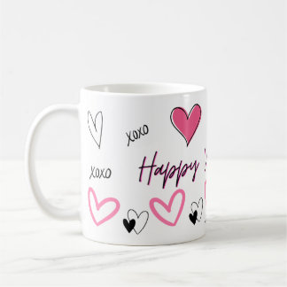 Boxer Dog Valentine's Day mug