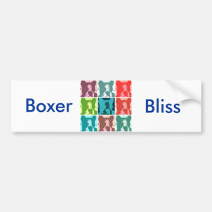 Boxer Dogs Bumper Sticker