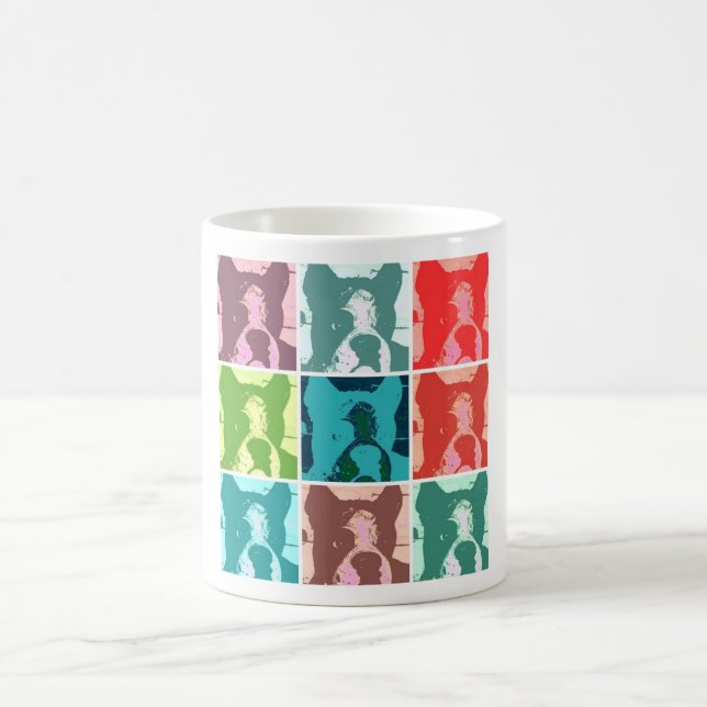 Boxer Dogs Coffee Mug (Center)