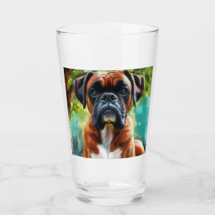 Boxer Dog🐾Wiggle Butts & Tail Wags Glass