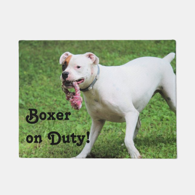 Boxer Doormat (Front)