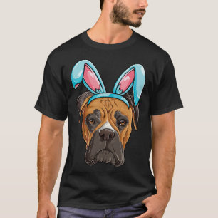 Boxer Easter Bunny Ears Costume Boys Girls Kids D T-Shirt