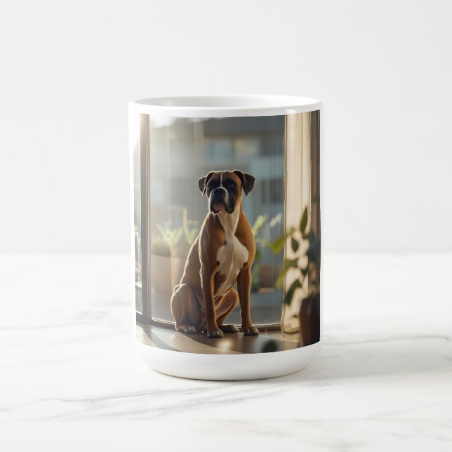 Boxer Elegant Coffee Mug (Center)