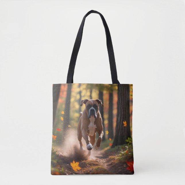 Boxer Elegant Tote Bag (Front)