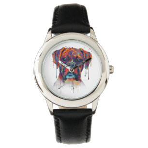 Boxer Face Kid Watch Birthday Gift for Your Kids