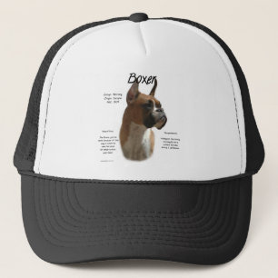 Boxer (fawn) History Design Trucker Hat