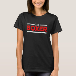 Boxer Fighter Boxing Gloves Match Martial Arts Mma T-Shirt