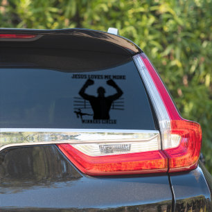 BOXER FIGHTER JESUS LOVES ME MORE - Winners Circle