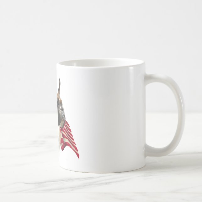 Boxer Flag Coffee Mug (Right)