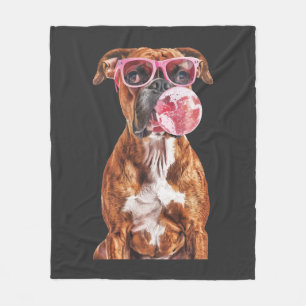 Boxer Fleece Blanket