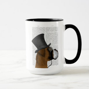 Boxer, Formal Hound and Hat Mug