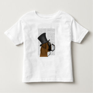Boxer, Formal Hound and Hat Toddler T-Shirt