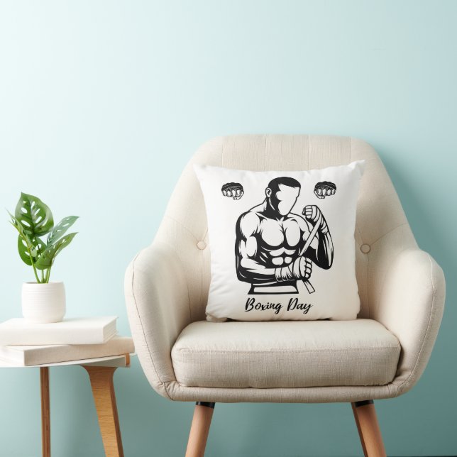 BOXER GIFT FOR MEN CUSHION (Chair)