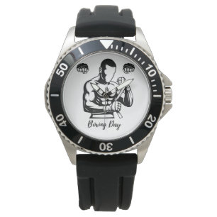 BOXER GIFT FOR MEN WATCH