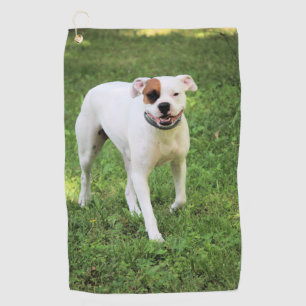 Boxer Golf Towel