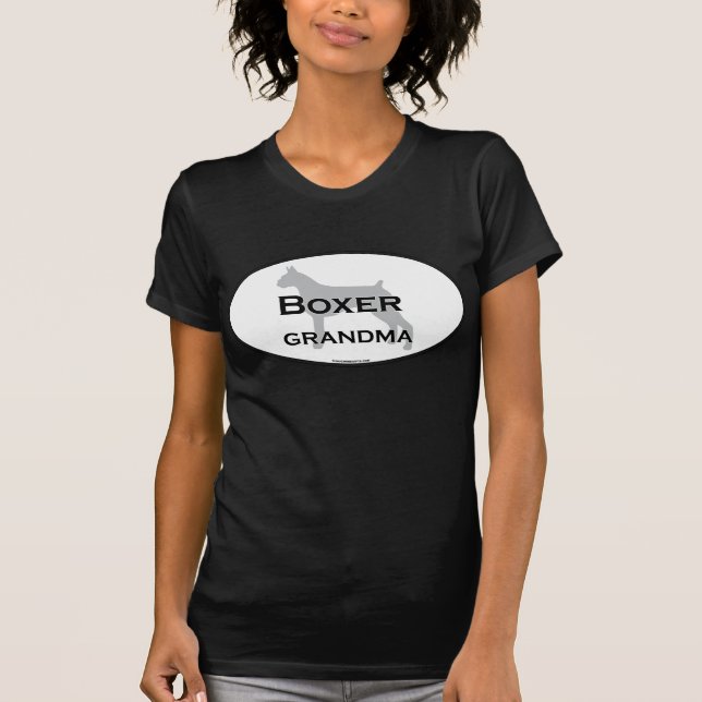 Boxer Grandma T-Shirt (Front)