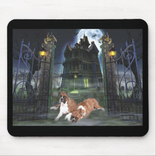 Boxer Halloween Mousepad
