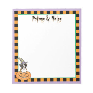 Boxer Halloween Notepad