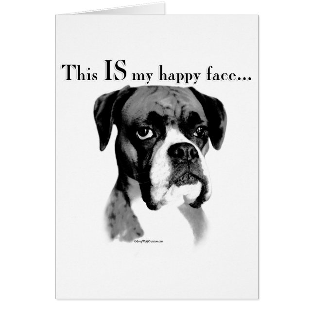 Boxer Happy Face (Front)