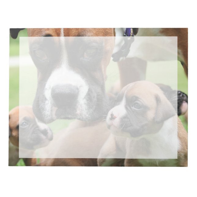 Boxer - Helicopter Mum Notepad (Front)