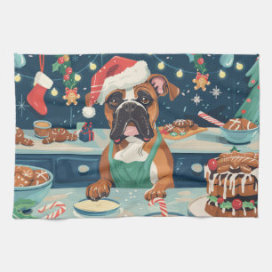 Boxer Holiday Baking: Festive Christmas Tea Towel