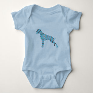 Boxer Hund Baby Bodysuit