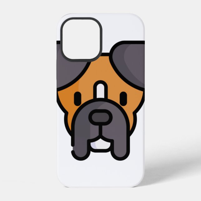 Boxer iPhone Case (Back)