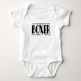 Boxer Is Life, Boxing Gloves Baby Bodysuit