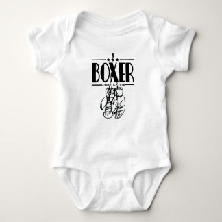 Boxer Is Life, Boxing Gloves Baby Bodysuit