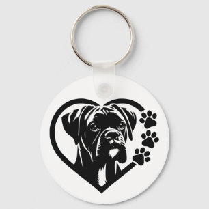 Boxer Key Ring