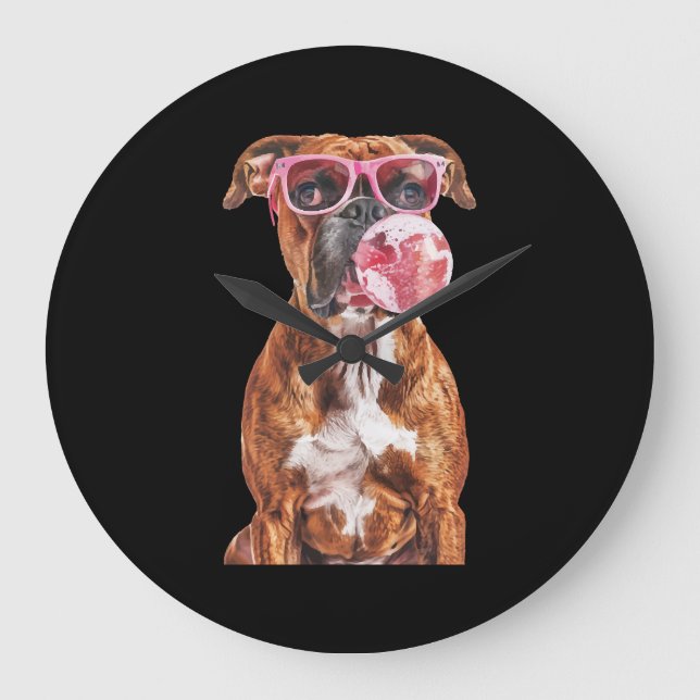 Boxer Large Clock (Front)