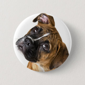 Boxer Love 6 Cm Round Badge