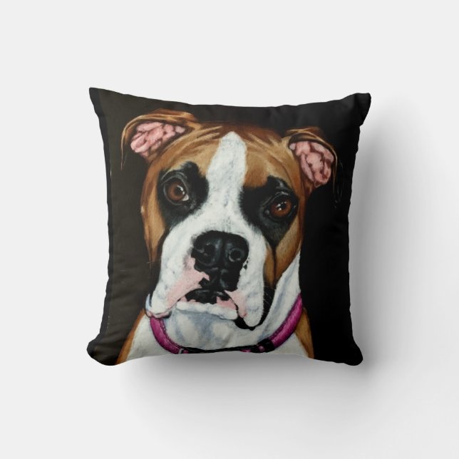Boxer Love Cushion (Front)