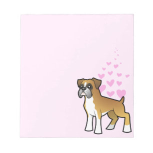 Boxer Love Notepad