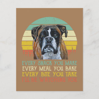Boxer Lover Gift | Cute Boxer Lover Flyer