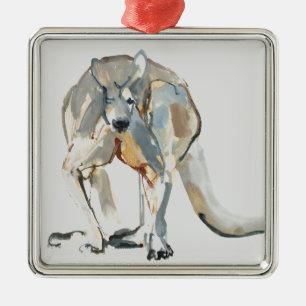 Boxer Metal Tree Decoration