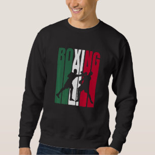 Boxer Mexican Flag Boxing Sweatshirt
