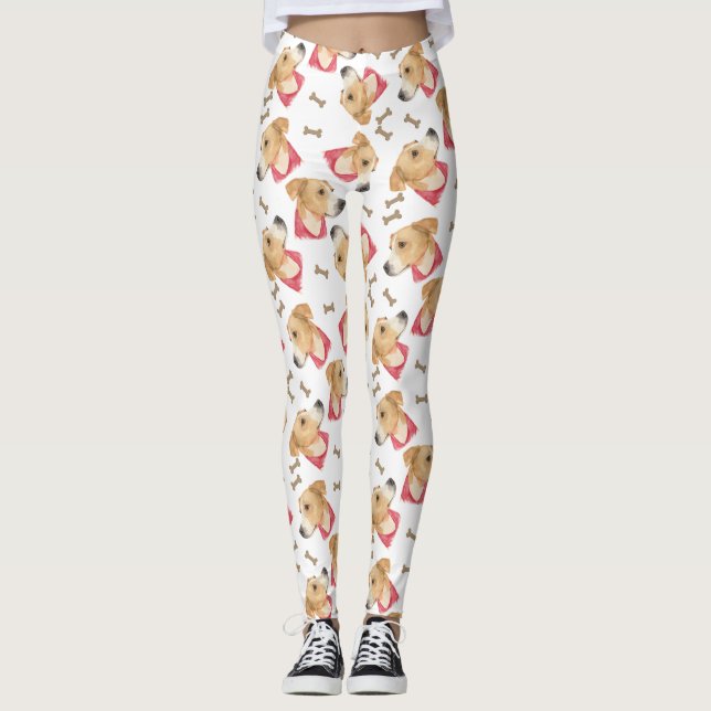 Boxer Mix Leggings (Front)