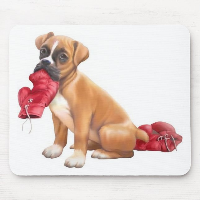 Boxer Mouse Pad (Front)