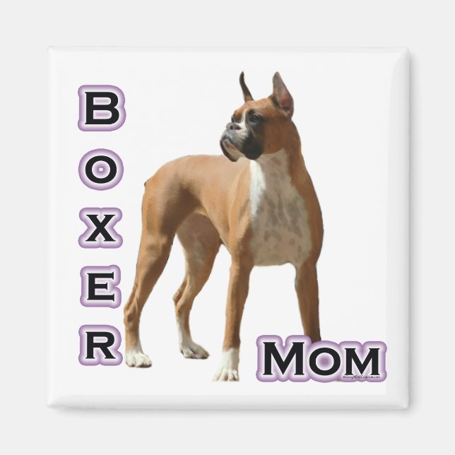 Boxer Mum 4 - Magnet (Front)