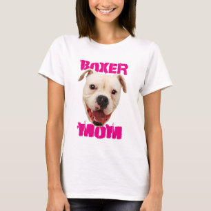 Boxer Mum dog shirt