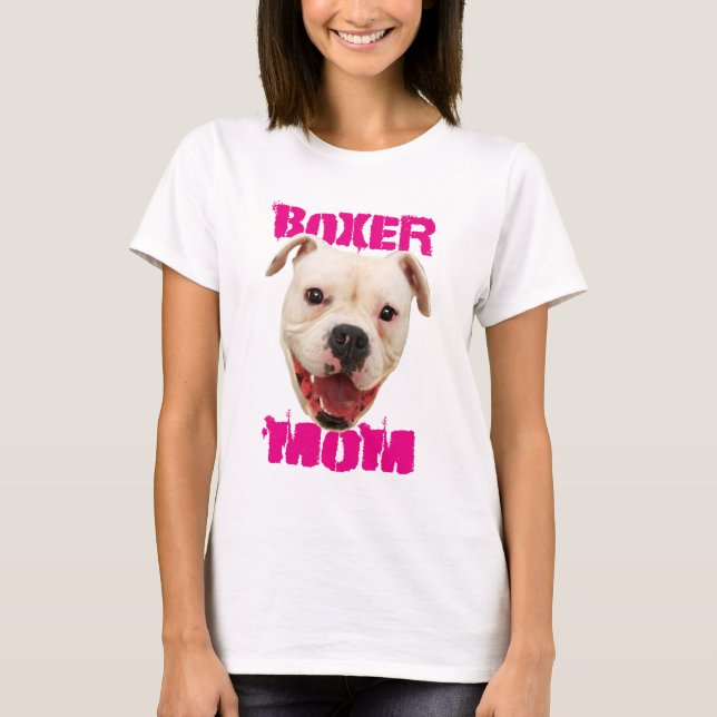 Boxer Mum dog shirt (Front)