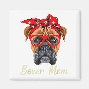 Boxer Mum Dogs Mothers Day Dog Lovers Gifts For Wo Magnet
